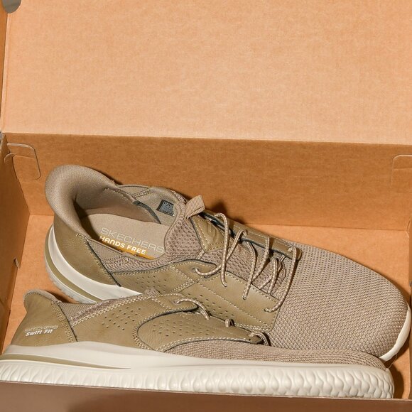 Skechers Men's Delson Swift‎ Fit Hands Free Shoe - Picture 6 of 6